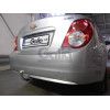C063A GALIA Полностью оцинкованный фаркоп на Chevrolet Aveo седан 2012-2015. Подрозетник убирается за бампер. Тип шара: A. Без выреза бампера. Нагрузки: 1100/50 кг, масса фаркопа 13,42 кг