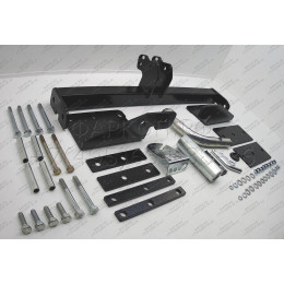 C202-BA TAVIALS ТСУ для Chevrolet Lacetti седан 2004-2012, Daewoo Gentra 2013-2015, Ravon Gentra 2015-2018 без снятия и выреза бампера. Тип шара: C (оцинкованный, съемный). Нагрузки: 1200
