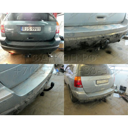 CH.024 IMIOLA Фаркоп Chrysler Pacifica 2003-2008. Тип шара: A. Нагрузки: 1800/80 кг (без электрики в комплекте)