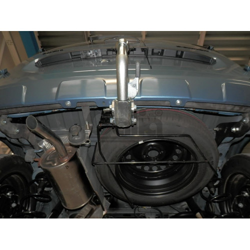 D045A GALIA Полностью оцинкованный фаркоп на Renault Dokker 2017-2019, Dacia Dokker 2012-2021, Renault Express 2020-. Подрозетник убирается за бампер. Тип шара: A. Установка без выреза бампера. Нагрузки: 1400/75 кг, масса фаркопа 15,32 кг