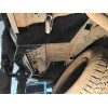 H.M17.A HALTY Фаркоп на Mitsubishi Delica 4 поколение 1994-2007 (кроме PF8W super exceed crystal lite roof long) без подрезки бампера. Тип шара: A. Нагрузки: 750/75 кг, масса фаркопа 20,8 кг