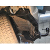 H.M17.A HALTY Фаркоп на Mitsubishi Delica 4 поколение 1994-2007 (кроме PF8W super exceed crystal lite roof long) без подрезки бампера. Тип шара: A. Нагрузки: 750/75 кг, масса фаркопа 20,8 кг