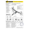 ELX-21-991122.00 PT GROUP Фаркоп на Xcite X-Cross 7 2024-, Exeed LX 2021-, Chery Tiggo 7 Pro 2020-2024, Chery Tiggo 7 Pro Max 2023- без подрезки бампера. Тип шара: E (легкосъемный шар под квадрат). Нагрузки: 1500/75 кг, масса фаркопа 16,8 кг (без электрик