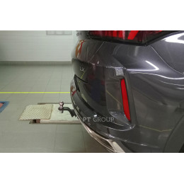 ELX-21-991122.00 PT GROUP Фаркоп на Xcite X-Cross 7 2024-, Exeed LX 2021-, Chery Tiggo 7 Pro 2020-2024, Chery Tiggo 7 Pro Max 2023- без подрезки бампера. Тип шара: E (легкосъемный шар под квадрат).