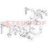 F-150 STEINHOF Фаркоп на FIAT Panda III 4WD (также Van) (кроме Cross) 2012-2022. Требуется подрезка бампера. Тип шара: A. Нагрузки: 1000/60 кг, масса фаркопа 17,1 кг (без электрики в комплекте)