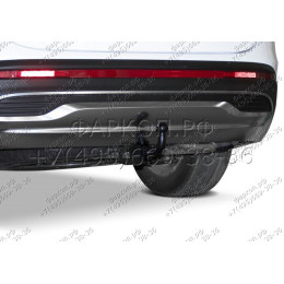 F.2315.001 BERG Фаркоп на Hyundai Santa Fe 2021-2023. Требуется подрезка бампера. Тип шара: A. Нагрузки: 2000/75 кг, масса фаркопа 18 кг (без электрики в комплекте)