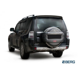 F.4011.001 BERG Фаркоп на Mitsubishi Pajero IV 2007-2020, Mitsubishi Pajero III 2000-2007 без снятия и подрезки бампера. Тип шара: A. Нагрузки: 2000/75 кг, масса фаркопа 24 кг (без эле