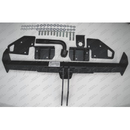 F.4011.001 BERG Фаркоп на Mitsubishi Pajero IV 2007-2020, Mitsubishi Pajero III 2000-2007 без снятия и подрезки бампера. Тип шара: A. Нагрузки: 2000/75 кг, масса фаркопа 24 кг (без эле