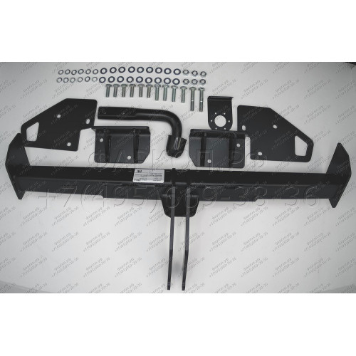 F.4011.001 BERG Фаркоп на Mitsubishi Pajero IV 2007-2020, Mitsubishi Pajero III 2000-2007 без снятия и подрезки бампера. Тип шара: A. Нагрузки: 2000/75 кг, масса фаркопа 24 кг (без электрики в комплекте)