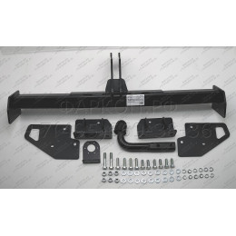 F.4011.001 BERG Фаркоп на Mitsubishi Pajero IV 2007-2020, Mitsubishi Pajero III 2000-2007 без снятия и подрезки бампера. Тип шара: A. Нагрузки: 2000/75 кг, масса фаркопа 24 кг (без эле
