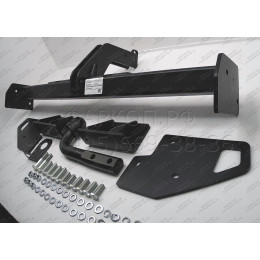 F.4011.001 BERG Фаркоп на Mitsubishi Pajero IV 2007-2020, Mitsubishi Pajero III 2000-2007 без снятия и подрезки бампера. Тип шара: A. Нагрузки: 2000/75 кг, масса фаркопа 24 кг (без эле