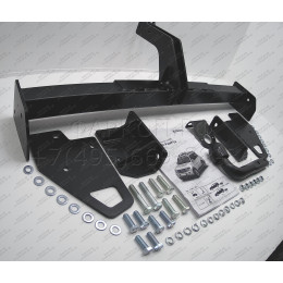 F.4011.001 BERG Фаркоп на Mitsubishi Pajero IV 2007-2020, Mitsubishi Pajero III 2000-2007 без снятия и подрезки бампера. Тип шара: A. Нагрузки: 2000/75 кг, масса фаркопа 24 кг (без эле