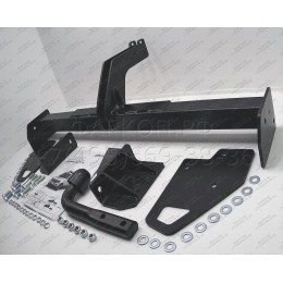 F.4011.001 BERG Фаркоп на Mitsubishi Pajero IV 2007-2020, Mitsubishi Pajero III 2000-2007 без снятия и подрезки бампера. Тип шара: A. Нагрузки: 2000/75 кг, масса фаркопа 24 кг (без эле
