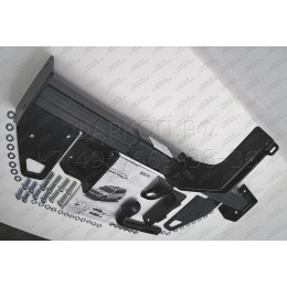 F.4011.001 BERG Фаркоп на Mitsubishi Pajero IV 2007-2020, Mitsubishi Pajero III 2000-2007 без снятия и подрезки бампера. Тип шара: A. Нагрузки: 2000/75 кг, масса фаркопа 24 кг (без эле