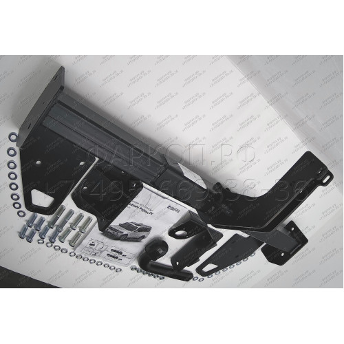 F.4011.001 BERG Фаркоп на Mitsubishi Pajero IV 2007-2020, Mitsubishi Pajero III 2000-2007 без снятия и подрезки бампера. Тип шара: A. Нагрузки: 2000/75 кг, масса фаркопа 24 кг (без электрики в комплекте)