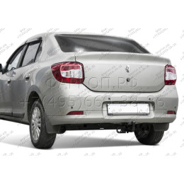 F.4712.001 BERG Фаркоп на Renault Logan 2005-2014, Renault Logan 2014-2022 (без выреза бампера), Renault Logan Stepway 2019-2022, Renault Sandero 2014-2022, Renault Sandero Stepway 2014-2022 (необходима подрезка 