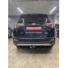F.5711.001 BERG Фаркоп на Toyota RAV4 2013-2019. Требуется подрезка бампера. Тип шара: A. Нагрузки: 1200/75 кг, масса фаркопа 22 кг (без электрики в комплекте)