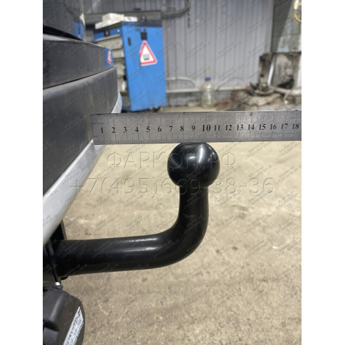 F.5711.001 BERG Фаркоп на Toyota RAV4 2013-2019. Требуется подрезка бампера. Тип шара: A. Нагрузки: 1200/75 кг, масса фаркопа 22 кг (без электрики в комплекте)