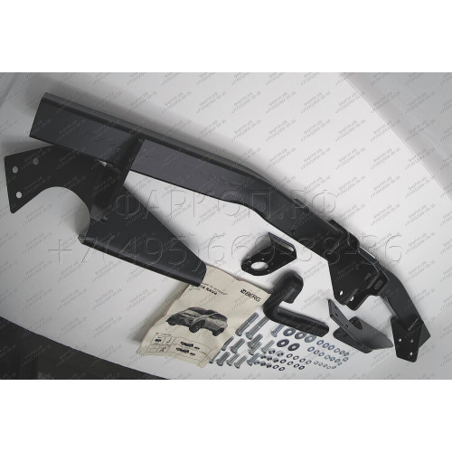 F.5711.001 BERG Фаркоп на Toyota RAV4 2013-2019. Требуется подрезка бампера. Тип шара: A. Нагрузки: 1200/75 кг, масса фаркопа 22 кг (без электрики в комплекте)
