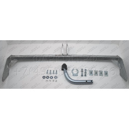 F049A GALIA Полностью оцинкованный фаркоп на Ford Focus I универсал 1998-2004. Тип шара: A. Установка без снятия и выреза бампера. Нагрузки: 1300/65 кг, масса фа