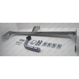 F049A GALIA Полностью оцинкованный фаркоп на Ford Focus I универсал 1998-2004. Тип шара: A. Установка без снятия и выреза бампера. Нагрузки: 1300/65 кг, масса фа