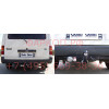 F065A GALIA Полностью оцинкованный фаркоп на Ford Transit 1986-2000. Тип шара: A. Установка без снятия и выреза бампера. Нагрузки: 2000/75 кг, масса фаркопа 14,75 кг