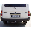 F065A GALIA Полностью оцинкованный фаркоп на Ford Transit 1986-2000. Тип шара: A. Установка без снятия и выреза бампера. Нагрузки: 2000/75 кг, масса фаркопа 14,75 кг