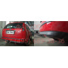 F096A GALIA Полностью оцинкованный фаркоп на Ford Focus II универсал 2004-2011. Тип шара: A. Без выреза бампера. Нагрузки: 1500/75 кг, масса фаркопа 15,52 кг