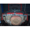 F096A GALIA Полностью оцинкованный фаркоп на Ford Focus II универсал 2004-2011. Тип шара: A. Без выреза бампера. Нагрузки: 1500/75 кг, масса фаркопа 15,52 кг