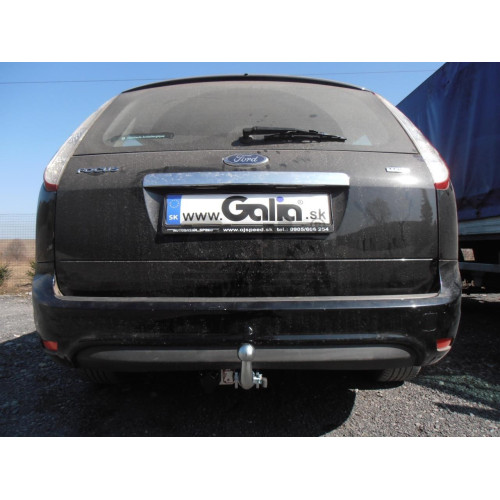 F096A GALIA Полностью оцинкованный фаркоп на Ford Focus II универсал 2004-2011. Тип шара: A. Без выреза бампера. Нагрузки: 1500/75 кг, масса фаркопа 15,52 кг