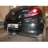 F101A GALIA Полностью оцинкованный фаркоп на Opel Corsa D 2006-2014, FIAT Grande Punto 2005-2010, Grande Punto Evo 2005-2010, Alfa Romeo MiTo 2008-2018. Подрозетник убирается за бампер. Тип шара: A. Невидимый вырез бампера. Нагрузки: 1350/75 кг, масса фар