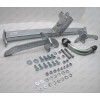 F101A GALIA Полностью оцинкованный фаркоп на Opel Corsa D 2006-2014, FIAT Grande Punto 2005-2010, Grande Punto Evo 2005-2010, Alfa Romeo MiTo 2008-2018. Подрозетник убирается за бампер. Тип шара: A. Невидимый вырез бампера. Нагрузки: 1350/75 кг, масса фар