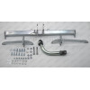 F101A GALIA Полностью оцинкованный фаркоп на Opel Corsa D 2006-2014, FIAT Grande Punto 2005-2010, Grande Punto Evo 2005-2010, Alfa Romeo MiTo 2008-2018. Подрозетник убирается за бампер. Тип шара: A. Невидимый вырез бампера. Нагрузки: 1350/75 кг, масса фар