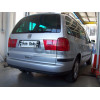 F104C GALIA Полностью оцинкованный фаркоп на Ford Galaxy 2000-2006, SEAT Alhambra 2000-2010, Volkswagen Sharan 2000-2010 2WD/4WD. Подрозетник убирается за бампер. Тип шара: C (горизонтальный съемный). Без выреза бампера. Нагрузки: 2000/85 кг, масса фаркоп