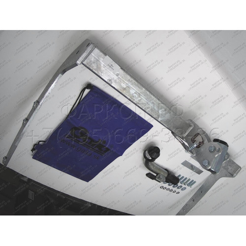 F104C GALIA Полностью оцинкованный фаркоп на Ford Galaxy 2000-2006, SEAT Alhambra 2000-2010, Volkswagen Sharan 2000-2010 2WD/4WD. Подрозетник убирается за бампер. Тип шара: C (горизонтальный съемный). Без выреза бампера. Нагрузки: 2000/85 кг, масса фаркоп