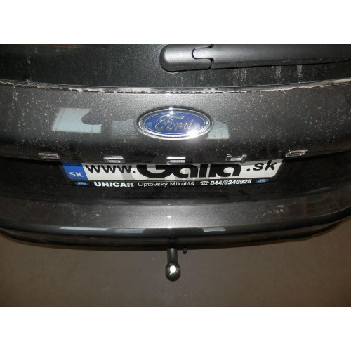 F135C GALIA Полностью оцинкованный фаркоп на Ford Focus 4 универсал 2018-. Тип шара: C (горизонтальный съемный). Невидимый вырез бампера. Нагрузки: 1800/100 кг, масса фаркопа 16,47 кг