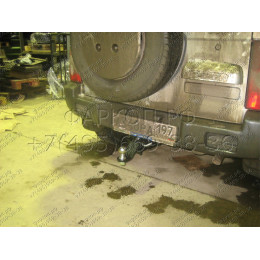 FA 0661-E Бизон Фаркоп на Tagaz Tager 2008-2011, SsangYong Korando 1997-2003 без подрезки бампера. Тип шара: E (легкосъемный шар под квадрат). Нагрузки: 2500/120 кг. Не компл