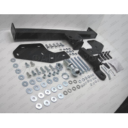FA 0951-E Бизон Фаркоп на Honda Element 2003-2011 без подрезки бампера. Тип шара: E (легкосъемный шар под квадрат). Нагрузки: 2500/120 кг. Не комплектуется элект