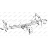 FA 1010-E Бизон Фаркоп на Toyota Highlander 1 XU20-40 2003-2010, Lexus RX 300/350/400 2003-2009 без подрезки бампера. Тип шара: E (легкосъемный шар под квадрат). Нагрузки: 3100/120 кг. Не комплектуется электрикой
