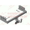 FD 05 AVTOS Фаркоп на Ford Transit фургон 1994-2000 без подрезки бампера. Тип шара: H (несъемный сварной). Нагрузки: 1200/75 кг, масса фаркопа 16 кг (без электрики в комплекте)