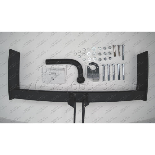 FD 05 AVTOS Фаркоп на Ford Transit фургон 1994-2000 без подрезки бампера. Тип шара: H (несъемный сварной). Нагрузки: 1200/75 кг, масса фаркопа 16 кг (без электрики в комплекте)