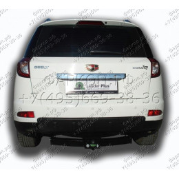 G203-FC Лидер-плюс ТСУ для Geely Emgrand X7 2013-2019 без снятия и выреза бампера. Тип шара: FC. Нагрузки: 1200/50 кг, масса фаркопа 23,94 кг, требуется 3 сверления (б