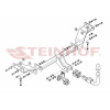 H-246 STEINHOF Фаркоп на Hyundai i30 CW универсал 03/2008-2012. Требуется подрезка бампера. Тип шара: AH (горизонтальное быстросъемное крепление шара на ключе). Нагрузки: 1500/80 кг, масса фаркопа 21,5 кг (без электрики в комплекте)