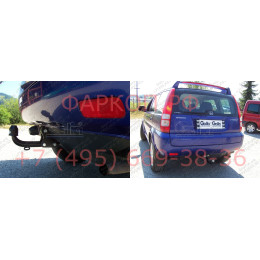 H017C GALIA Полностью оцинкованный фаркоп на Honda HR-V 1999-2001. Особенности: задние фары прямоугольной формы. Тип шара: C (горизонтальный съемный). Неви