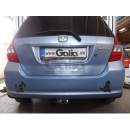 H052C GALIA Полностью оцинкованный фаркоп на Honda Jazz 2002-2008, Honda Fit 2001-2008. Тип шара: C (горизонтальный съемный). Невидимый вырез бампера. Нагрузки: 1200/70 
