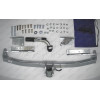 H060C GALIA Полностью оцинкованный фаркоп на Hyundai Santa Fe 2001-2006, в т.ч. Santa Fe Classic 2007-2013. Тип шара: C (горизонтальный съемный). Установка без снятия и выреза бампера. Нагрузки: 2300/92 кг, масса фаркопа 19,77 кг
