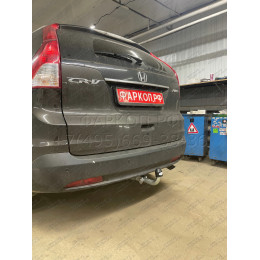 H089A GALIA Полностью оцинкованный фаркоп на Honda CR-V IV 2012-2017. Подрозетник убирается за бампер. Тип шара: A. Невидимый вырез бампера. Нагрузки: 2000/100 к