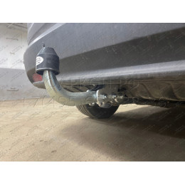 H089A GALIA Полностью оцинкованный фаркоп на Honda CR-V IV 2012-2017. Подрозетник убирается за бампер. Тип шара: A. Невидимый вырез бампера. Нагрузки: 2000/100 к