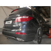 H094A GALIA Полностью оцинкованный фаркоп на Hyundai Grand Santa Fe 2014-2018. Подрозетник убирается за бампер. Тип шара: A. Невидимый вырез бампера. Нагрузки: 2500/100 кг, масса фаркопа 18,32 кг