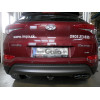 H095C GALIA Полностью оцинкованный фаркоп на Hyundai Tucson дорестайл 2015-2018 (установка без снятия и выреза бампера), Kia Sportage 4 дорестайл 2015-2018 (требуется невидимая подрезка бампера). Тип шара: C (горизонтальный съемный). Нагрузки: 2200/100 кг